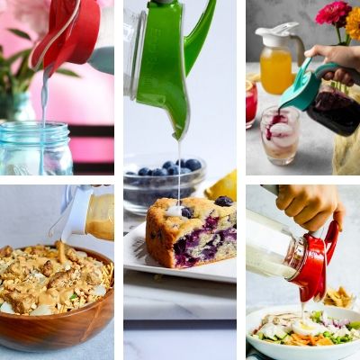 10 Recipes to Drip, Drizzle and Pour from a Mason Jar with the Ergo Spout®