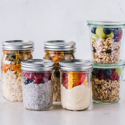 5 Ways to Use Mason Jars for Meal Prep