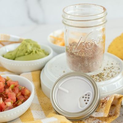 Homemade Taco Seasoning in a Mason Jar