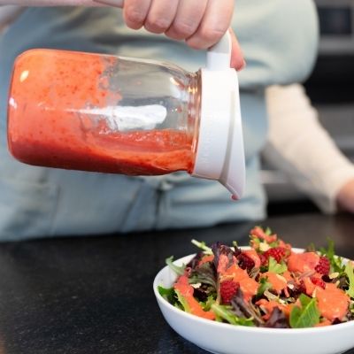 Naturally Sweetened Raspberry Vinaigrette