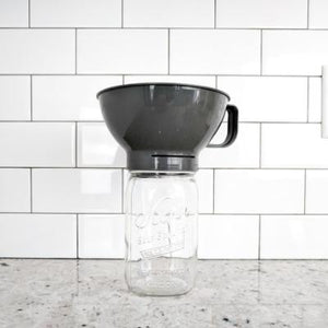 Filter Funnel for Wide Mouth Mason Jars Not Store Chefs Planet 